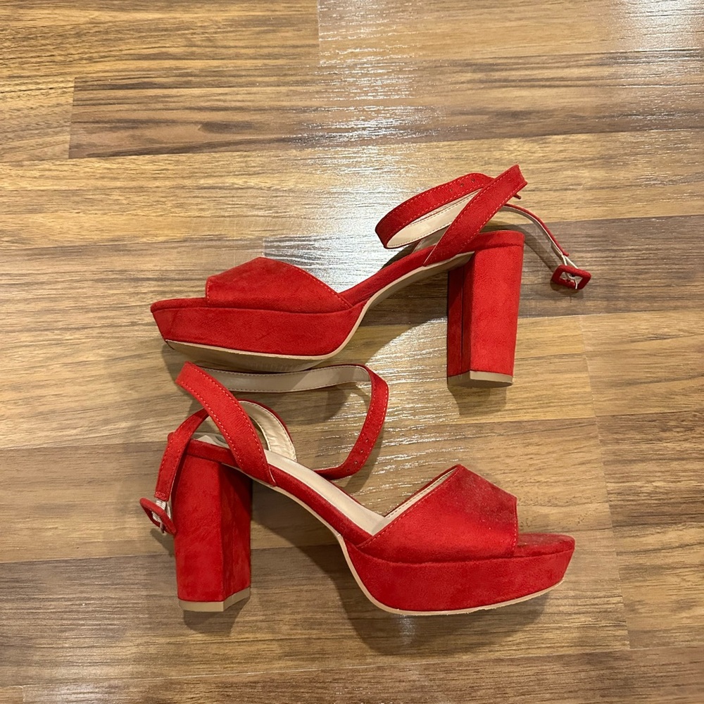 DSW Journee Red Heels